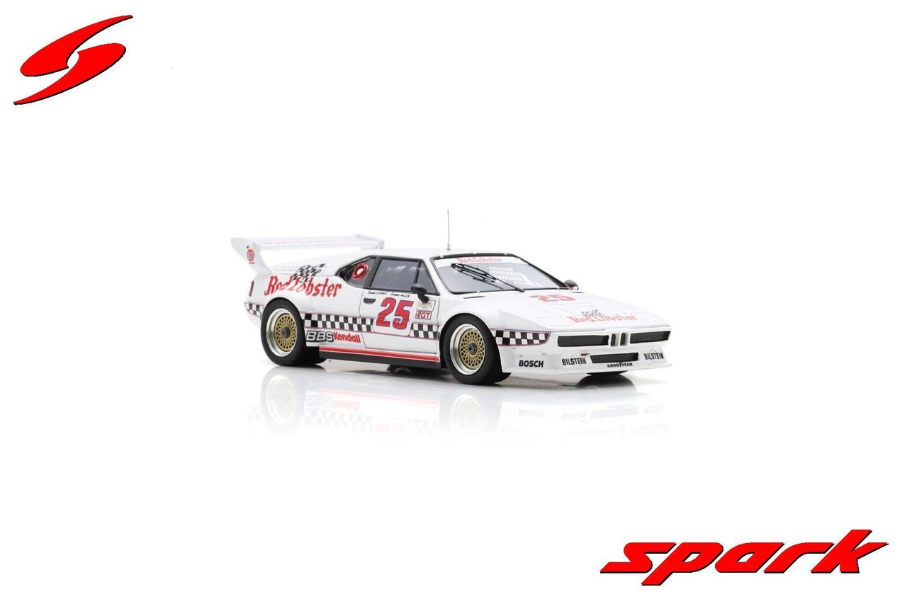 BMW BMW M1 #25 Champion GTO IMSA 1981 - 1:43 - Spark BMW BMW M1 #25 Champion GTO IMSA 1981 - 1:43 - Spark