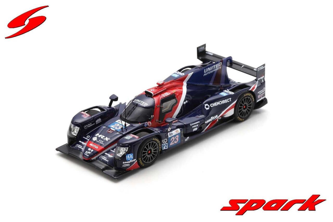 Oreca Oreca 07 Gibson #23 United Autosports 24H Le Mans 2023 - 1:43 - Spark