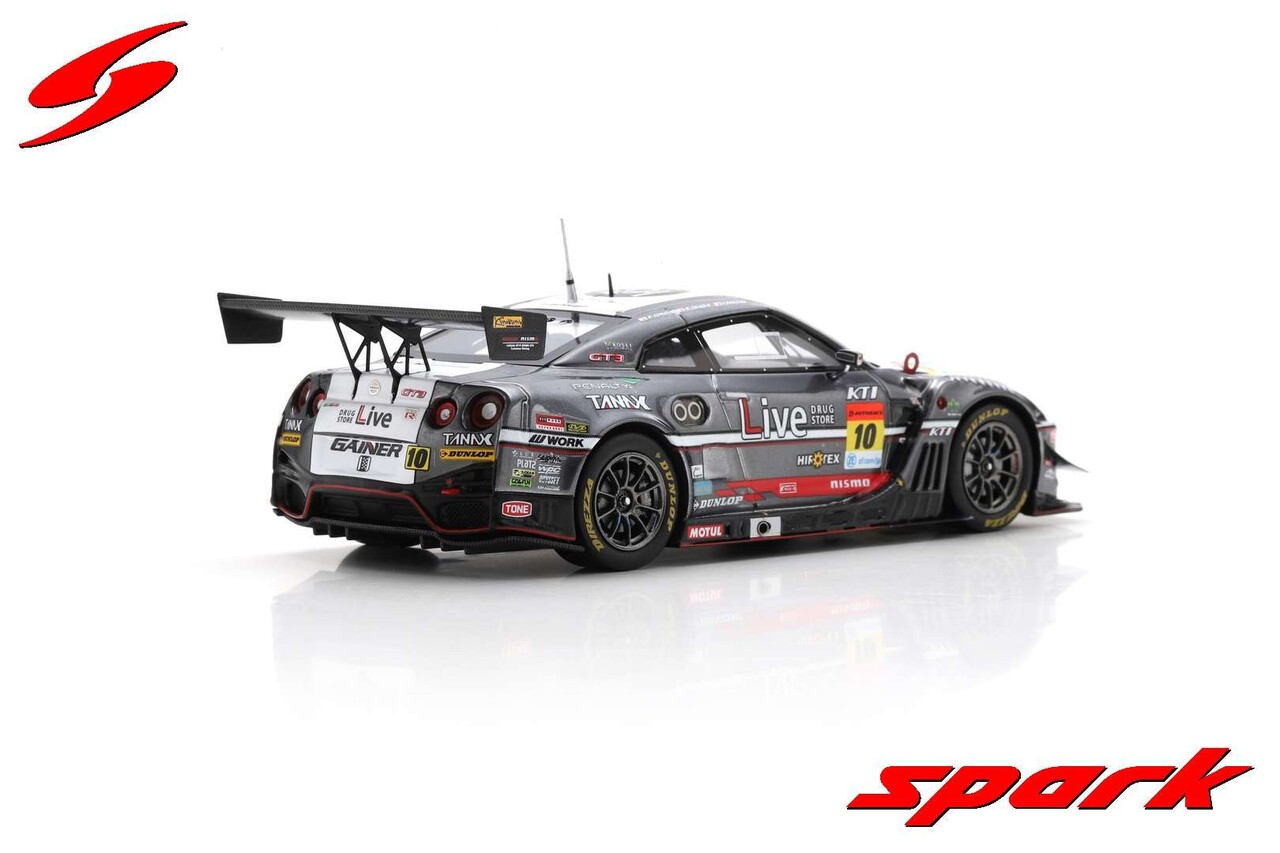 Nissan Nissan Gainer Tanax GT-R #10 Gainer GT300 Super GT 2022  - 1:43 - Spark