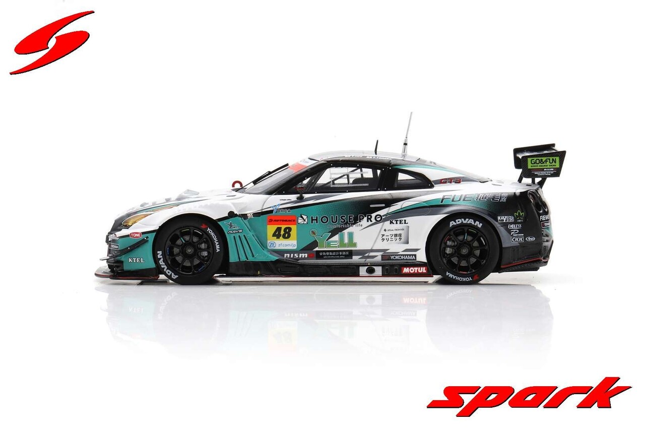Nissan Nissan Shokumou K'S Frontier GT-R #48 Nilzz Racing GT300 Super GT 2022  - 1:43 - Spark