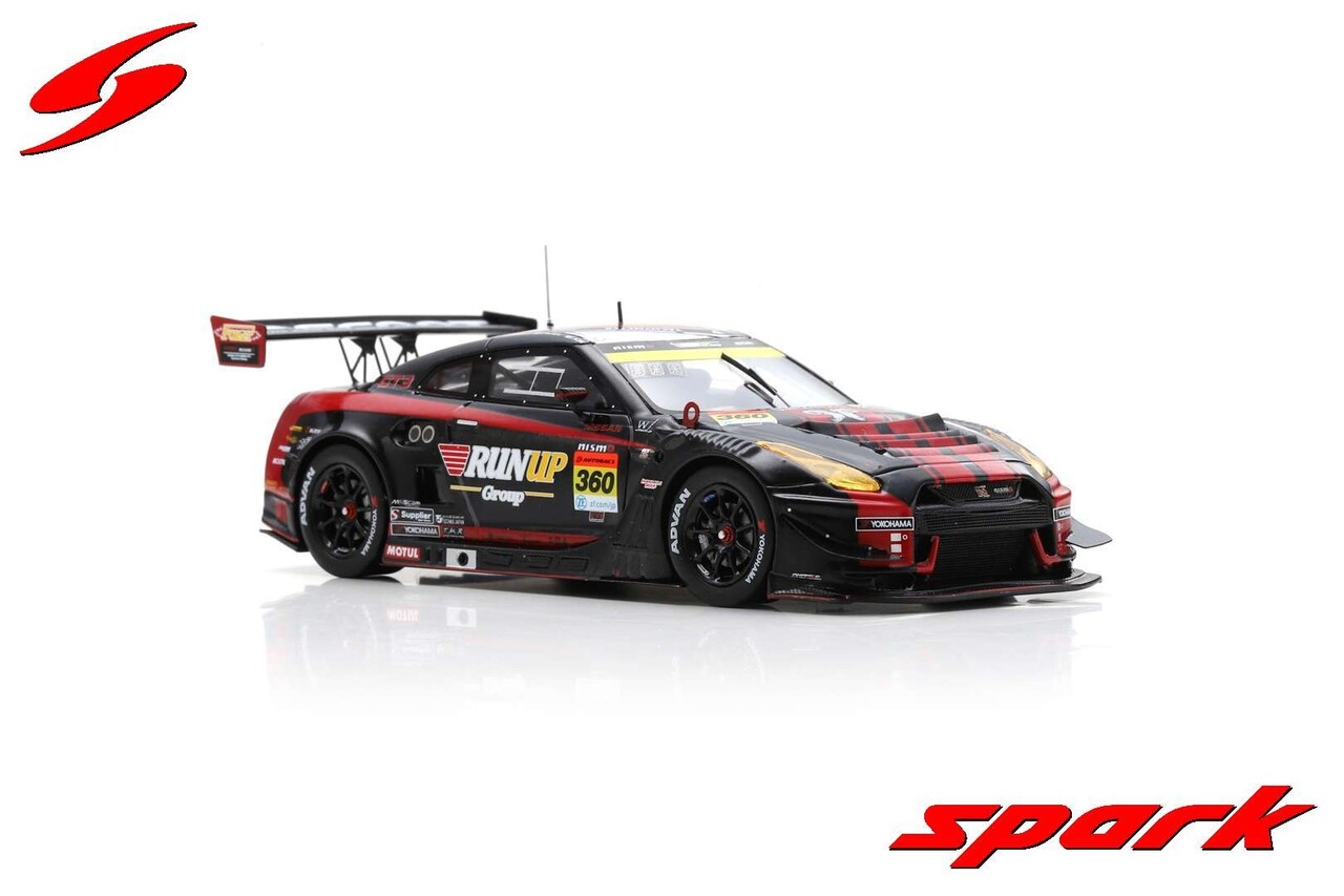 Nissan Nissan Runup Rivaux GT-R #360 Tomei Sports GT300 Super GT 2023  - 1:43 - Spark