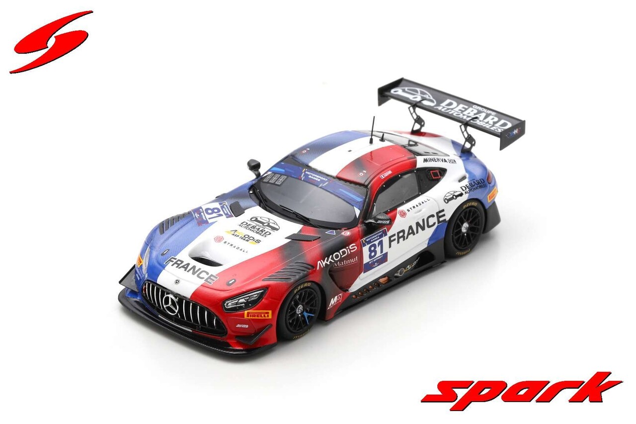 Mercedes-Benz Mercedes-Benz AMG GT3 Team France #81 FIA Motorsport Games GT Sprint Cup Paul Ricard 2022  - 1:43 - Spark