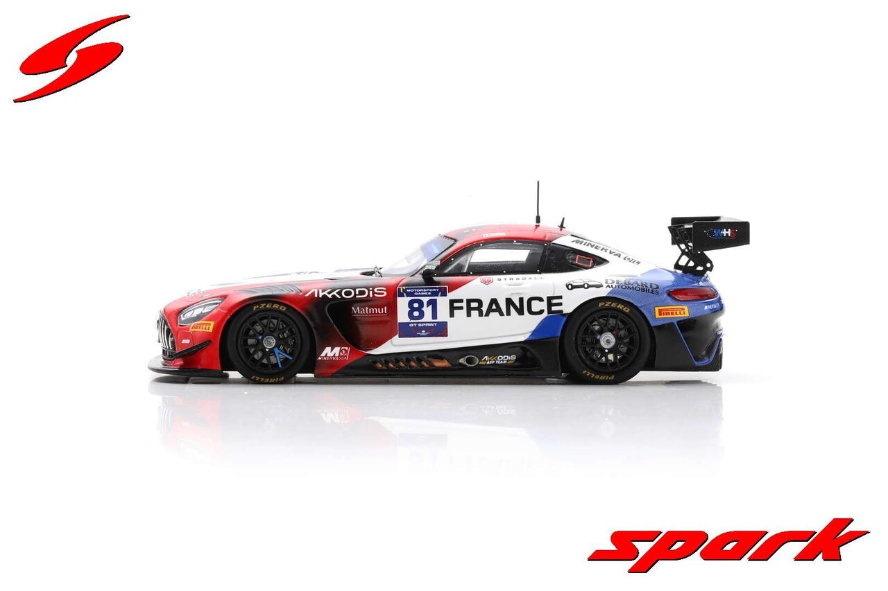Mercedes-Benz Mercedes-Benz AMG GT3 Team France #81 FIA Motorsport Games GT Sprint Cup Paul Ricard 2022  - 1:43 - Spark