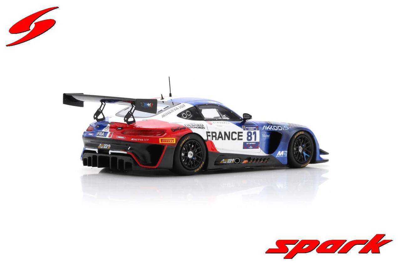 Mercedes-Benz Mercedes-Benz AMG GT3 Team France #81 FIA Motorsport Games GT Sprint Cup Paul Ricard 2022  - 1:43 - Spark