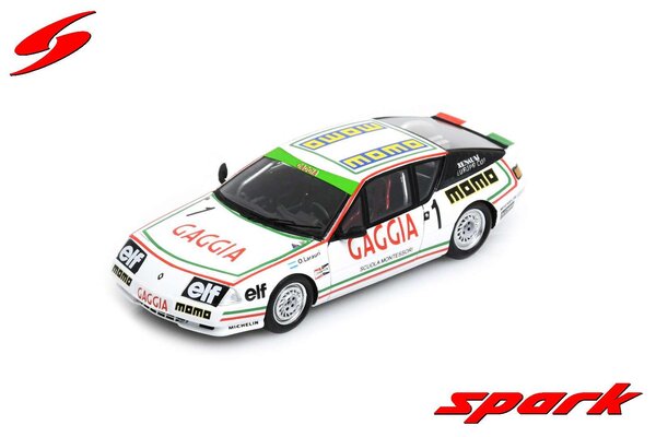Renault Renault Alpine V6 #1 Europe Cup Champion 1985 - 1:43 - Spark Renault Renault Alpine V6 #1 Europe Cup Champion 1985 - 1:43 - Spark