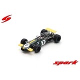 Formule 1 Brabham BT26A #8 Practice British GP 1969 Graham Hill - 1:43 - Spark Formule 1 Brabham BT26A #8 Practice British GP 1969 Graham Hill - 1:43 - Spark