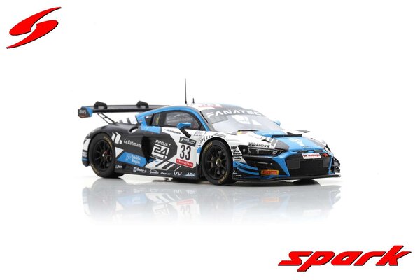 Audi Audi R8 LMS GT3 #33 Team WRT 2nd Gold Cup Class 24H Spa 2022 - 1:43 - Spark Audi Audi R8 LMS GT3 #33 Team WRT 2nd Gold Cup Class 24H Spa 2022 - 1:43 - Spark