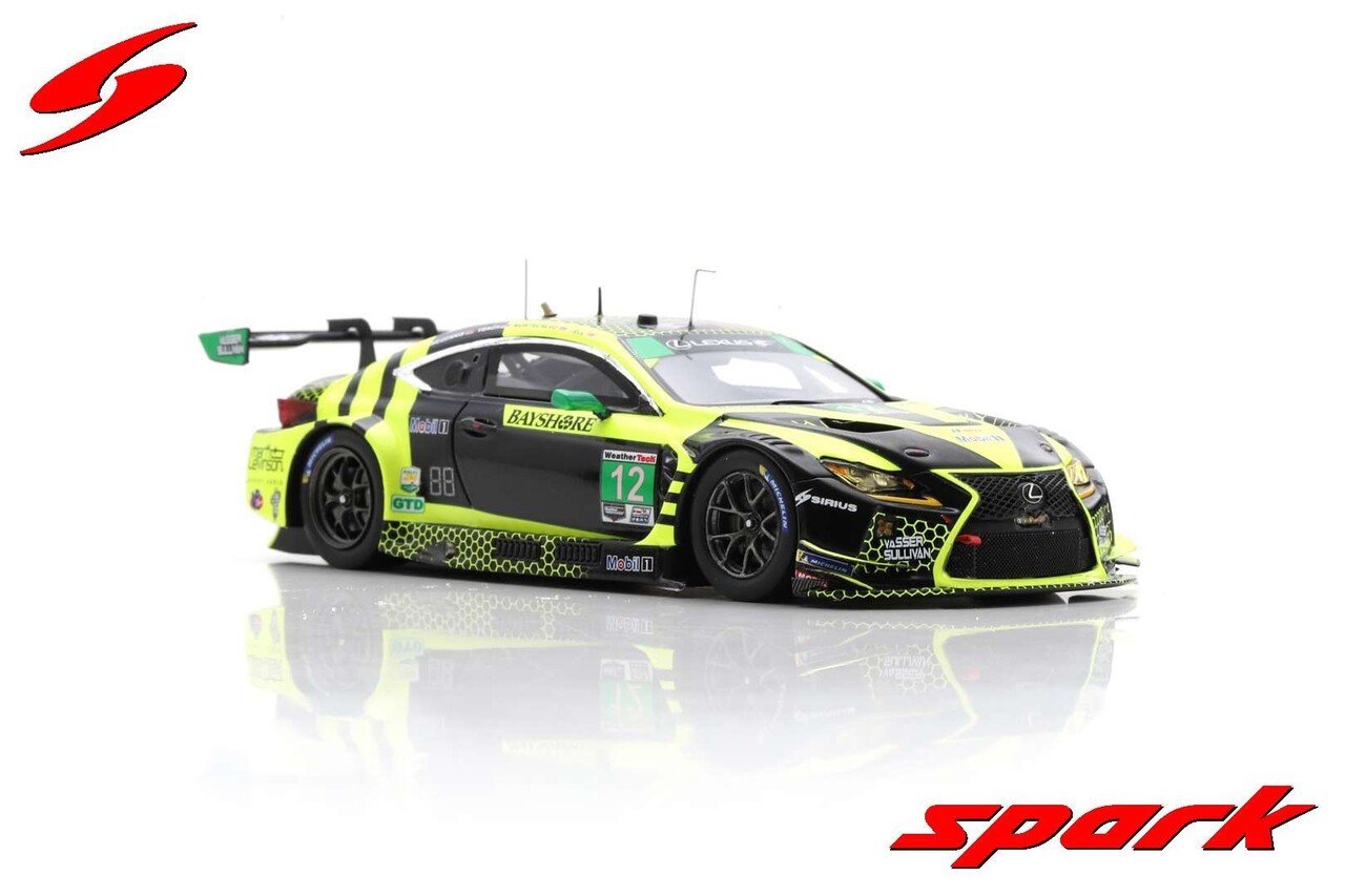 Lexus Lexus RC F GT3 #12 Vasser Sullivan 24H Daytona 2021 - 1:43 - Spark Lexus Lexus RC F GT3 #12 Vasser Sullivan 24H Daytona 2021 - 1:43 - Spark