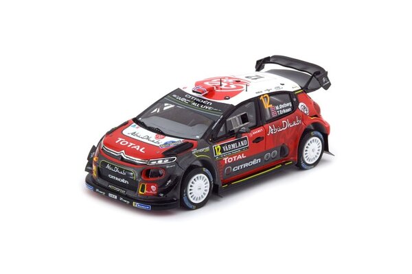 Citroen Citroën C3 WRC Citroën Total Abu Dhabi WRT #12 Rally Sweden 2018 - 1:43 - Spark
