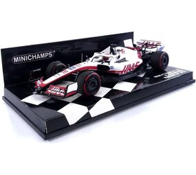 Formule 1 Haas F1 Team VF-22 #20 Bahrain GP 2022 - 1:43 - Minichamps Formule 1 Haas F1 Team VF-22 #20 Bahrain GP 2022 - 1:43 - Minichamps