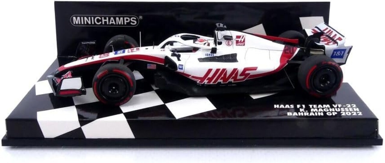 Formule 1 Haas F1 Team VF-22 #20 Bahrain GP 2022 - 1:43 - Minichamps