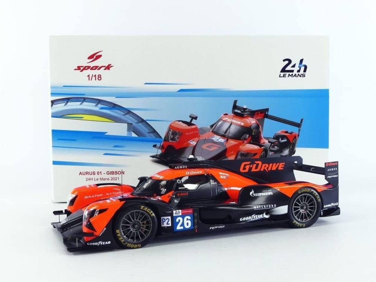 Aurus Aurus 01 Gibson #26 24H Le Mans 2021 - 1:18 - Spark Aurus Aurus 01 Gibson #26 24H Le Mans 2021 - 1:18 - Spark