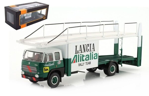 Fiat Fiat 673 Racing Transporter 1976 - 1:43 - IXO Models Fiat Fiat 673 Racing Transporter 1976 - 1:43 - IXO Models