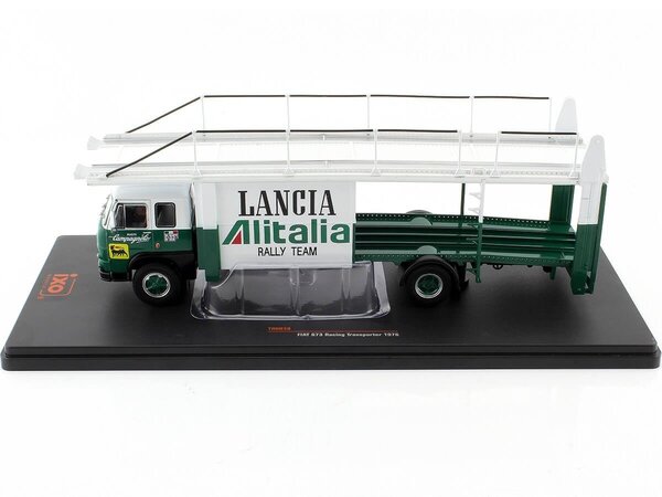 Fiat Fiat 673 Racing Transporter 1976 - 1:43 - IXO Models Fiat Fiat 673 Racing Transporter 1976 - 1:43 - IXO Models