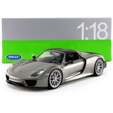 Porsche Porsche 918 Spyder (Black Top) - 1:18 - Welly Porsche Porsche 918 Spyder (Black Top) - 1:18 - Welly