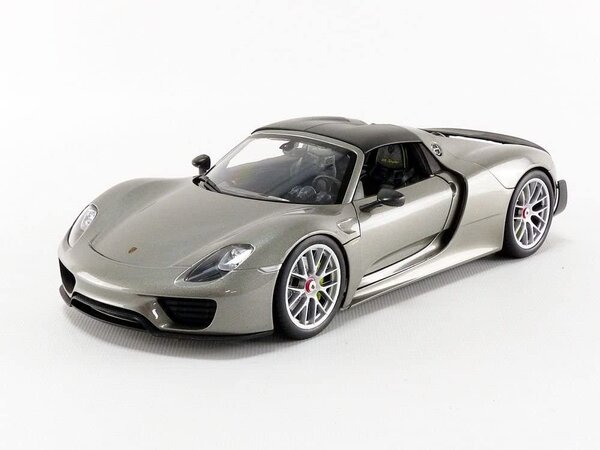 Porsche Porsche 918 Spyder (Black Top) - 1:18 - Welly