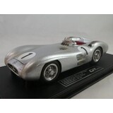 Formule 1 Mercedes-Benz W196R Streamliners #1 Pole Position +4th British GP 1954 Juan Fangio World Champion (Dirty Version) - 1:18 - GP Replicas