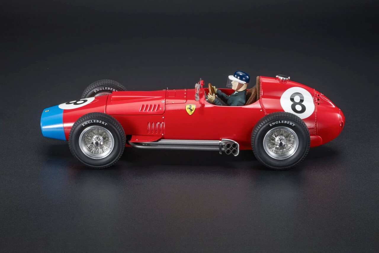 Formule 1 Ferrari 801 #8 2nd GP Germany Nürburgring 1957 + Pilot Figure - 1:18 - GP Replicas Formule 1 Ferrari 801 #8 2nd GP Germany Nürburgring 1957 + Pilot Figure - 1:18 - GP Replicas