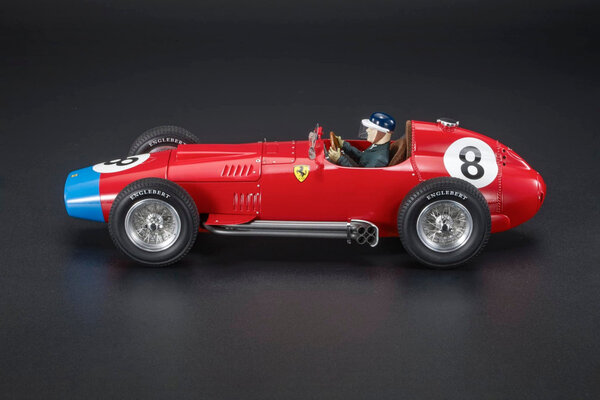 Formule 1 Ferrari 801 #8 2nd GP Germany Nürburgring 1957 + Pilot Figure - 1:18 - GP Replicas Formule 1 Ferrari 801 #8 2nd GP Germany Nürburgring 1957 + Pilot Figure - 1:18 - GP Replicas
