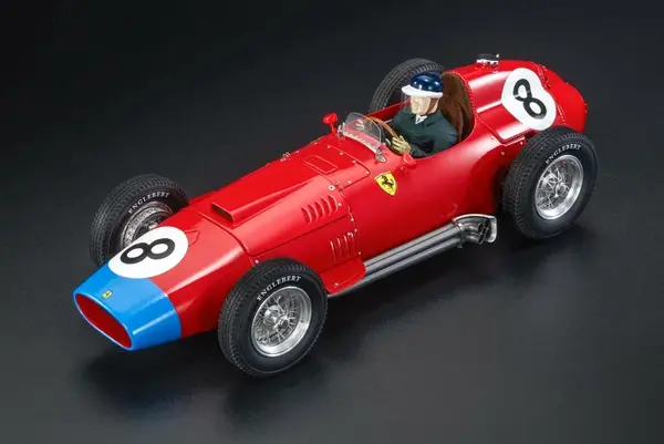 Formule 1 Ferrari 801 #8 2nd GP Germany Nürburgring 1957 + Pilot Figure - 1:18 - GP Replicas Formule 1 Ferrari 801 #8 2nd GP Germany Nürburgring 1957 + Pilot Figure - 1:18 - GP Replicas