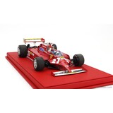 Formule 1 Ferrari 126CK #27 Winner GP Monaco 1981 + Pilot Figure - 1:18 - GP Replicas