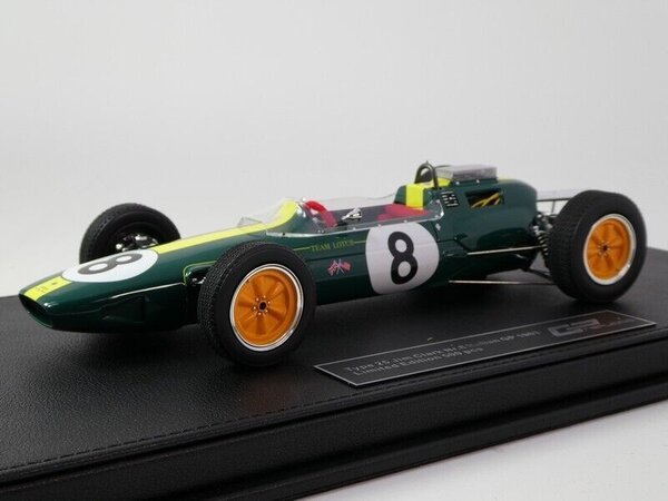 Formule 1 Lotus Climax 25 #8 Winner GP Italy World Champion 1963 Jim Clark - 1:18 - GP Replicas Formule 1 Lotus Climax 25 #8 Winner GP Italy World Champion 1963 Jim Clark - 1:18 - GP Replicas