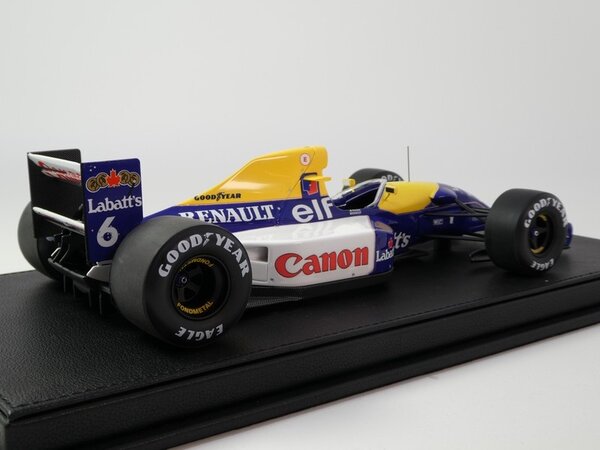 Formule 1 Williams FW14B #6 Season 1992 Riccardo Patrese - 1:18 - GP Replicas Formule 1 Williams FW14B #6 Season 1992 Riccardo Patrese - 1:18 - GP Replicas
