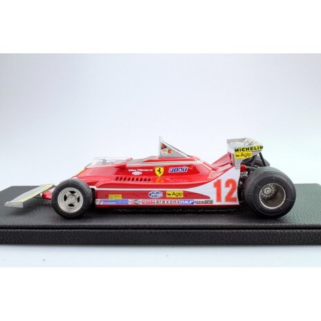 Formule 1 Ferrari 312T4 #12 GP Monte Carlo 1979 Gilles Villeneuve - 1:18 - GP Replicas Formule 1 Ferrari 312T4 #12 GP Monte Carlo 1979 Gilles Villeneuve - 1:18 - GP Replicas