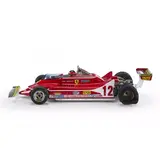 Formule 1 Ferrari 312T4 #12 GP Zandvoort Gilles Villeneuve 1979 + Pilot Figure - 1:18 - GP Replicas
