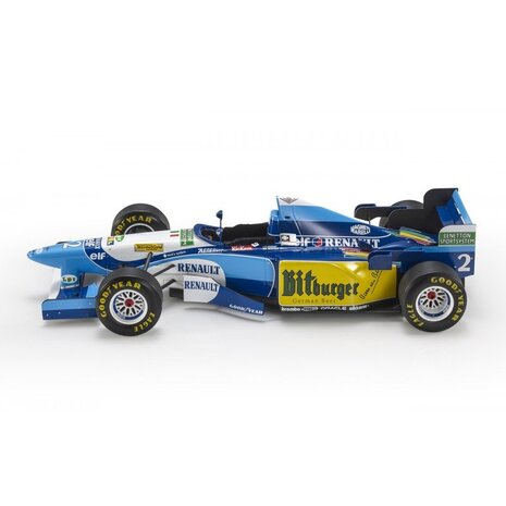 Formule 1 Benetton B195 #2 Team Mild Seven Renault Season 1995 J.Herbert - 1:18 - GP Replicas Formule 1 Benetton B195 #2 Team Mild Seven Renault Season 1995 J.Herbert - 1:18 - GP Replicas