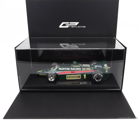 Formule 1 Lotus Type 80 #1 Martini Racing (Without Front Wings) Test 1979 Mario Andretti - 1:18 - GP Replicas Formule 1 Lotus Type 80 #1 Martini Racing (Without Front Wings) Test 1979 Mario Andretti - 1:18 - GP Replicas