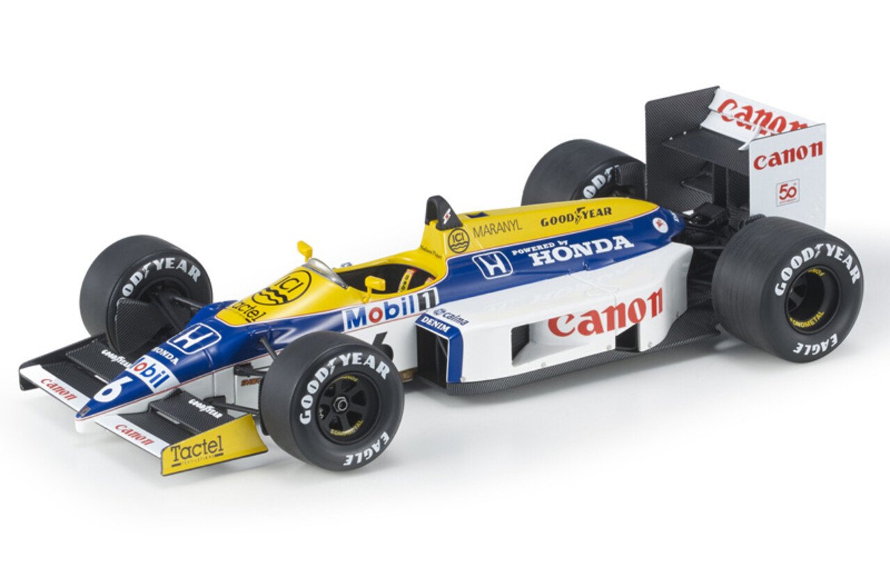 Formule 1 Williams FW11 Honda #6 Season 1986 N.Piquet - 1:18 - GP Replicas Formule 1 Williams FW11 Honda #6 Season 1986 N.Piquet - 1:18 - GP Replicas