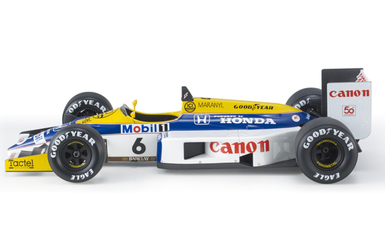 Formule 1 Williams FW11 Honda #6 Season 1986 N.Piquet - 1:18 - GP Replicas Formule 1 Williams FW11 Honda #6 Season 1986 N.Piquet - 1:18 - GP Replicas