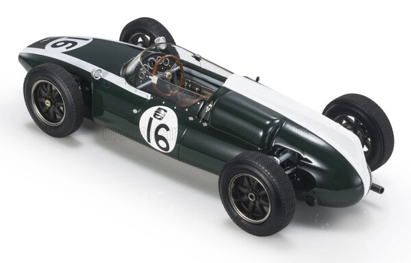 Formule 1 Cooper T53 #16 Pole Position Fastest Lap Winner GP France 1960 J. Brabham - 1:18 - GP Replicas Formule 1 Cooper T53 #16 Pole Position Fastest Lap Winner GP France 1960 J. Brabham - 1:18 - GP Replicas