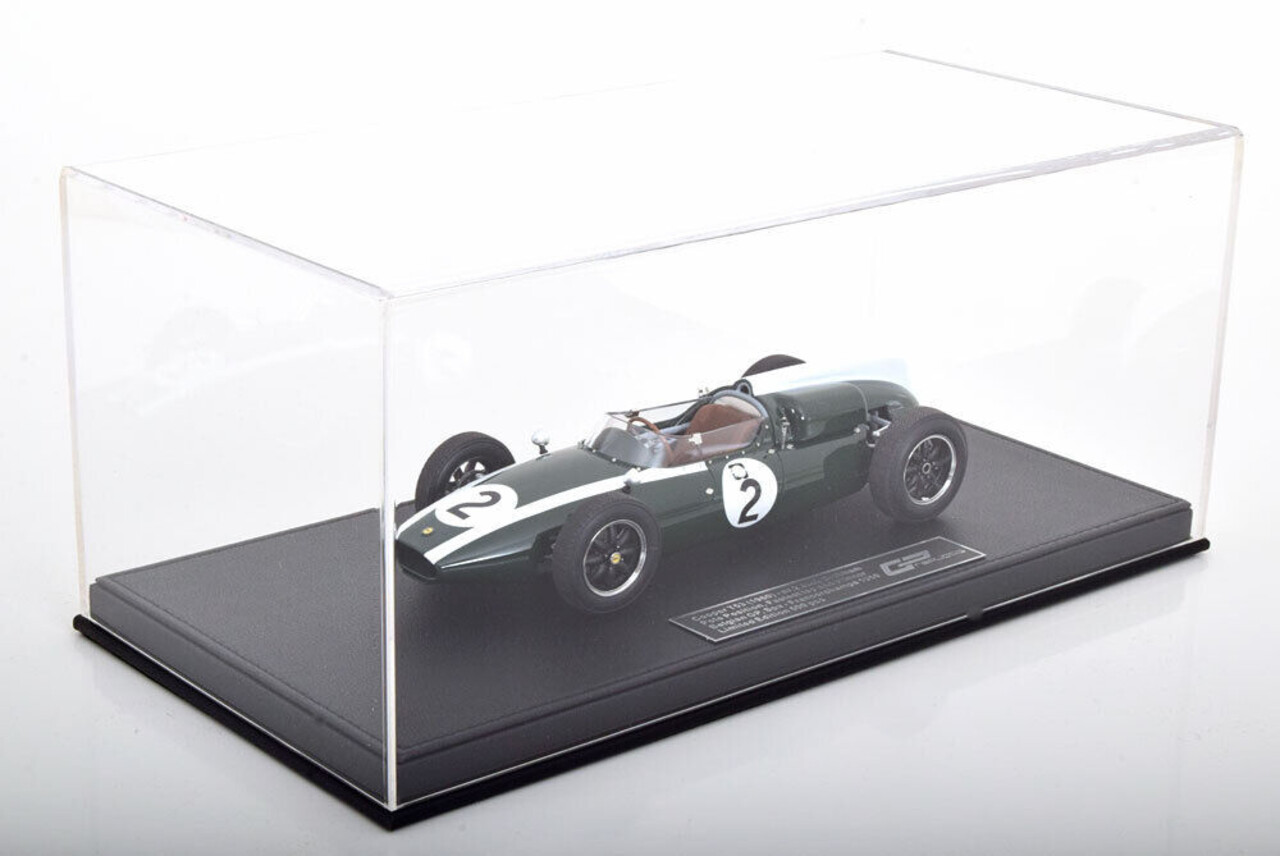 Formule 1 Cooper T53 #2 Pole Position Fastest Lap Winner GP Belgium 1960 J. Brabham - 1:18 - GP Replicas Formule 1 Cooper T53 #2 Pole Position Fastest Lap Winner GP Belgium 1960 J. Brabham - 1:18 - GP Replicas