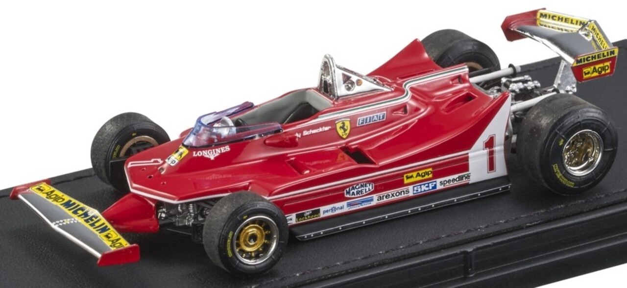 Formule 1 Ferrari 126CK Turbo #28 Season 1981 D. Pironi - 1:43 - GP Replicas Formule 1 Ferrari 126CK Turbo #28 Season 1981 D. Pironi - 1:43 - GP Replicas