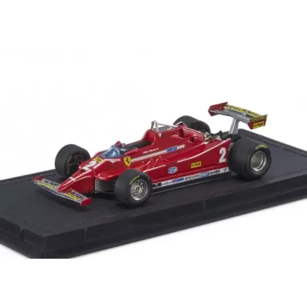 Formule 1 Ferrari 126C #2 Qualifying GP Monza Italy 1980 Giles Villeneuve - 1:43 - GP Replicas Formule 1 Ferrari 126C #2 Qualifying GP Monza Italy 1980 Giles Villeneuve - 1:43 - GP Replicas