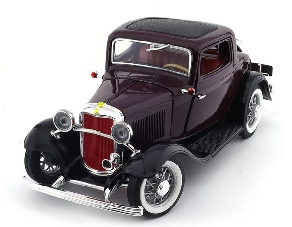 Ford Ford 3-Window Coupe 1932 - 1:18 - Road Signature Ford Ford 3-Window Coupe 1932 - 1:18 - Road Signature
