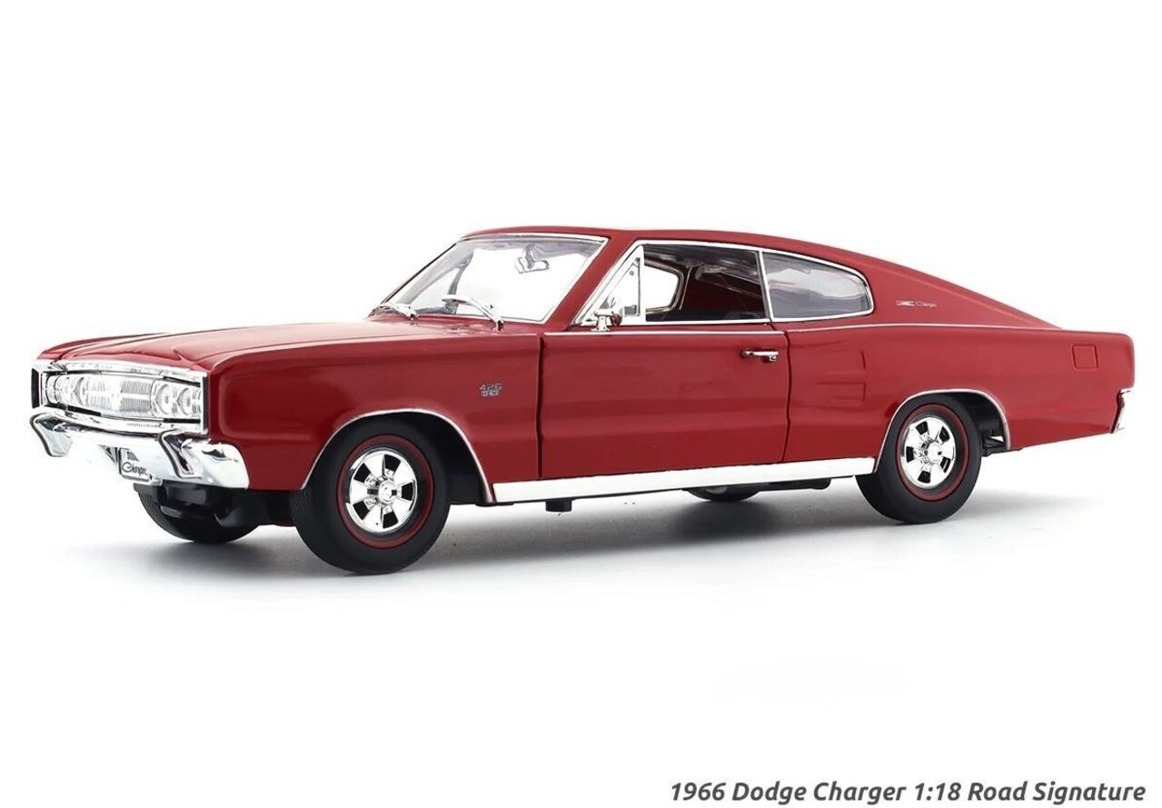Dodge Dodge Charger 1966 - 1:18 - Road Signature Dodge Dodge Charger 1966 - 1:18 - Road Signature
