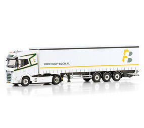 Daf DAF XG+ 4x2 + Curtainside Trailer 3 Axle 'De Hoop & Blom' -1:50 - WSI Models Daf DAF XG+ 4x2 + Curtainside Trailer 3 Axle 'De Hoop & Blom' -1:50 - WSI Models