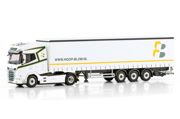 Daf DAF XG+ 4x2 + Curtainside Trailer 3 Axle 'De Hoop & Blom' -1:50 - WSI Models