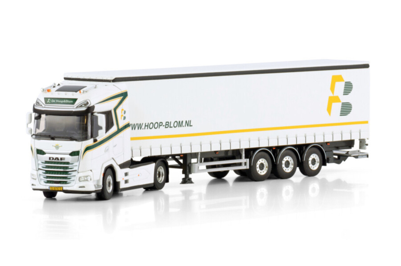 Daf DAF XG+ 4x2 + Curtainside Trailer 3 Axle 'De Hoop & Blom' -1:50 - WSI Models