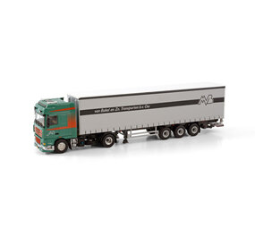 Daf DAF XF 95 Super Space Cab 4x2 + Curtainside Semirailer 3 Axle 'van Bakel en Zn.' - 1:50 - WSI Models Daf DAF XF 95 Super Space Cab 4x2 + Curtainside Semirailer 3 Axle 'van Bakel en Zn.' - 1:50 - WSI Models