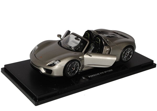 Porsche Porsche 918 Spyder (Open Top) - 1:18 - Welly Porsche Porsche 918 Spyder (Open Top) - 1:18 - Welly