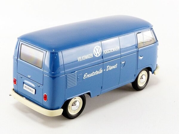 Volkswagen Volkswagen T1 Bus 'Volkswagen Porschewagen Ersatzteile - Dienst' 1963 - 1:18 - Welly Volkswagen Volkswagen T1 Bus 'Volkswagen Porschewagen Ersatzteile - Dienst' 1963 - 1:18 - Welly