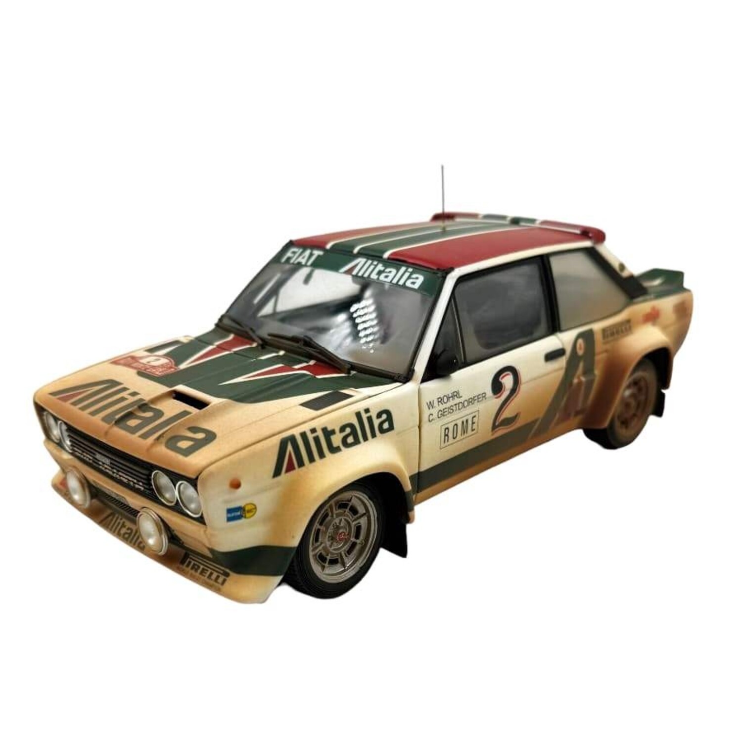 Fiat 131 Abarth #3 1000 Lakes Alitalia 1978 - 1:18 - Kyosho - HMKT