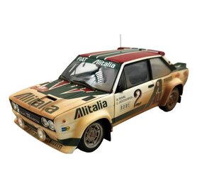 Fiat Fiat 131 Abarth #2 - 4th Rally Monte Carlo 1978 (Dirty & Night Version) - 1:18 - Kyosho Fiat Fiat 131 Abarth #2 - 4th Rally Monte Carlo 1978 (Dirty & Night Version) - 1:18 - Kyosho