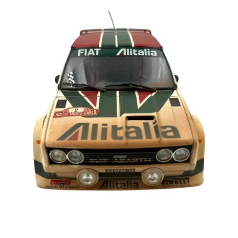 Fiat Fiat 131 Abarth #2 - 4th Rally Monte Carlo 1978 (Dirty & Night Version) - 1:18 - Kyosho