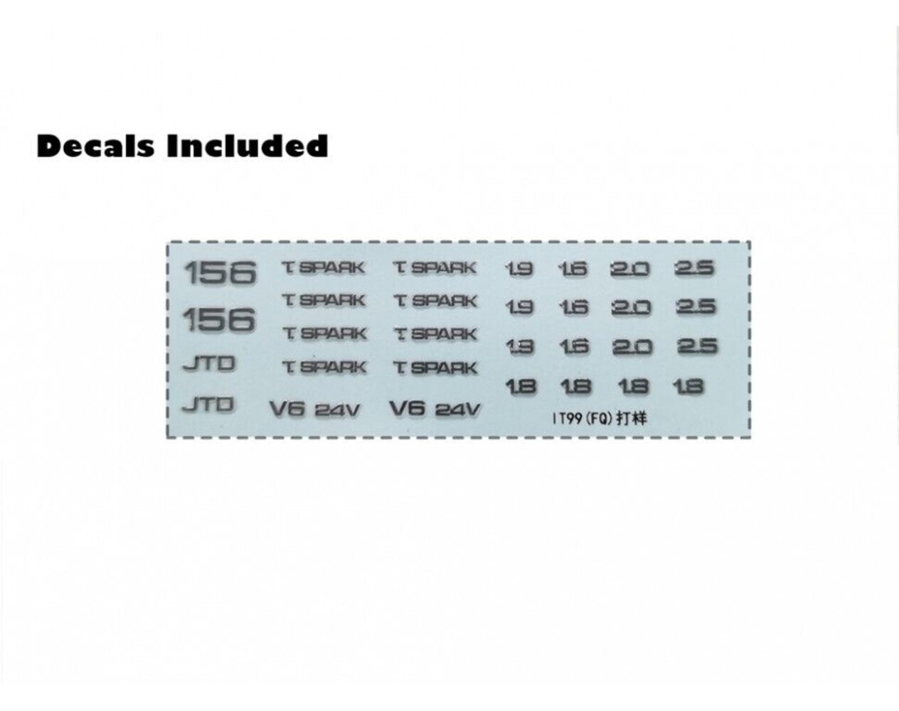 Alfa Romeo Alfa Romeo 156 1.8 T.S. 1997 - 1:18 - Laudoracing - Model Alfa Romeo Alfa Romeo 156 1.8 T.S. 1997 - 1:18 - Laudoracing - Model