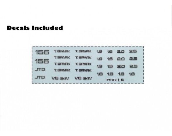 Alfa Romeo Alfa Romeo 156 1.8 T.S. 1997 - 1:18 - Laudoracing - Model Alfa Romeo Alfa Romeo 156 1.8 T.S. 1997 - 1:18 - Laudoracing - Model